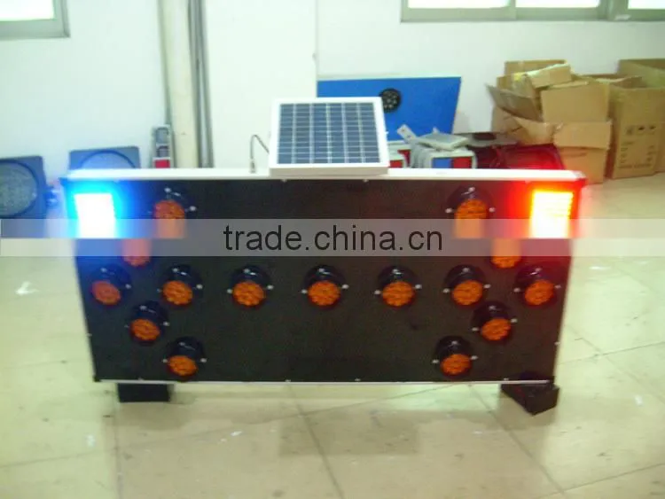 LED arrow board for construction