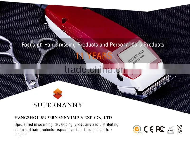 2017 hot sell electronic shaver fabric shaver water proof hair clipper