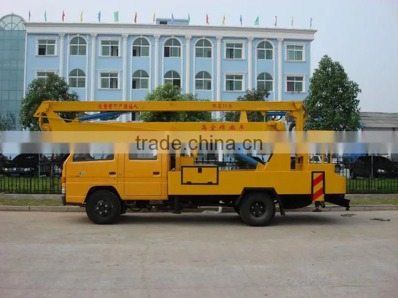 JMC 14m folding arm High-altitude Operation Truck for hot sale