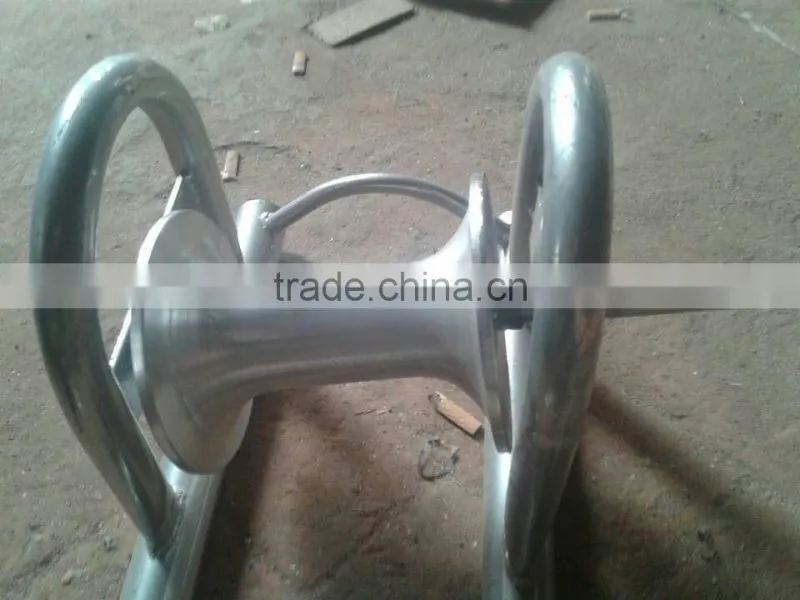 High speed turning aluminium cable pulley/High quality roller and axle