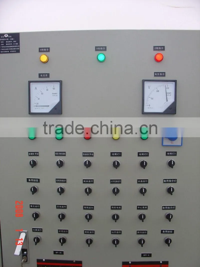 Control system for music fountain