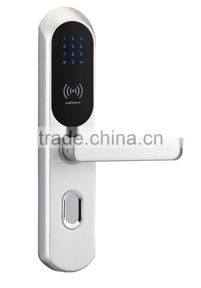 Senior stable multiple lock with aluminium alloy fingerprint smart door lock