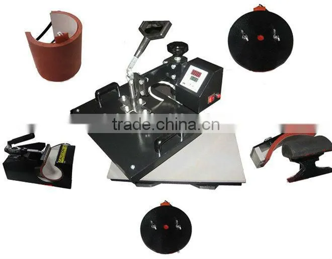 6 in 1 heat press printing machine for sale