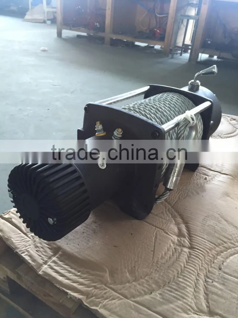 Offroad DC 12V 20000 lbs heavy duty electric winch