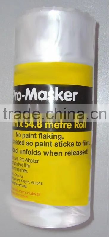 plastic prefolded masking film