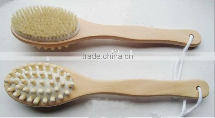brush, bath brush ,long handle bamboo bath brush