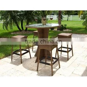 hot sales outdoor bar table and chair set bar furniture