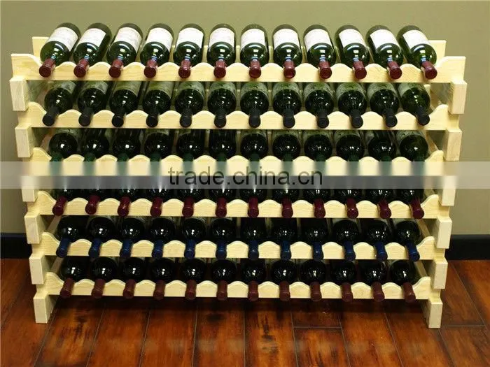 solid wooden wine Rack for Home /Club