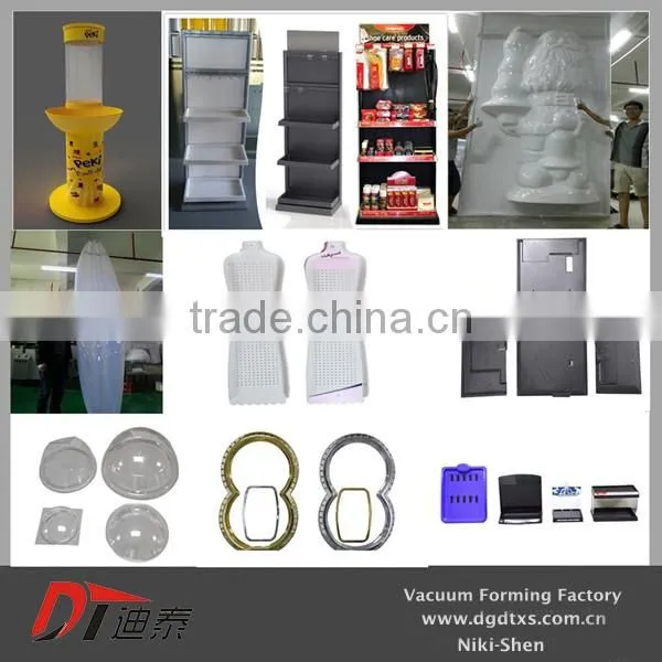 Customized plastic vacuum forming mannequin