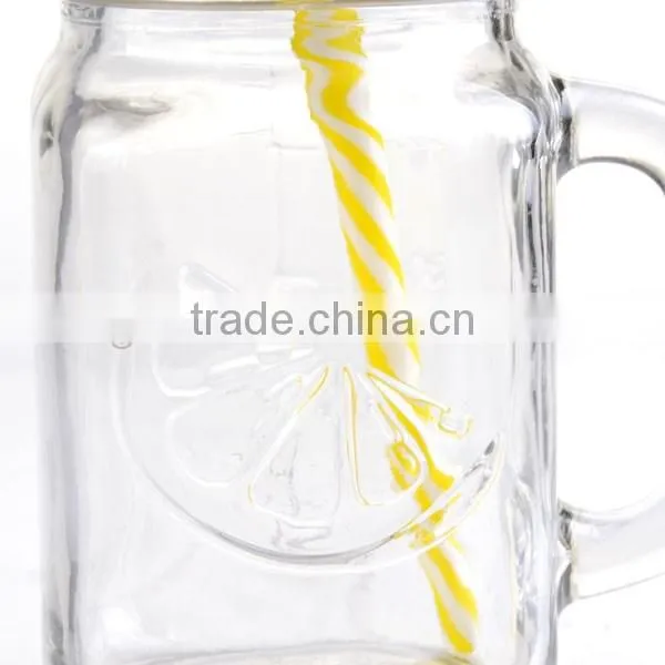 14oz delicate mason jars 3colors lid with diamond