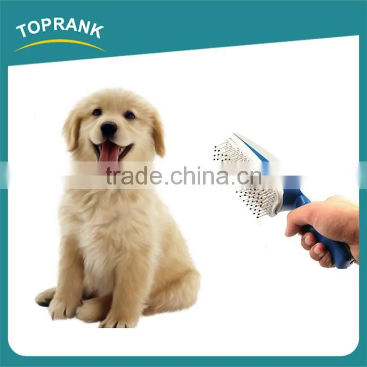 Hot selling as seen on tv dog comb ionic pet grooming brush