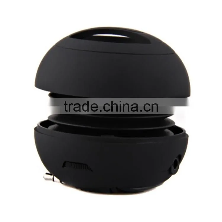 Shenzhen consumer electronics best promotion gift portable hamburger mobile mini speaker