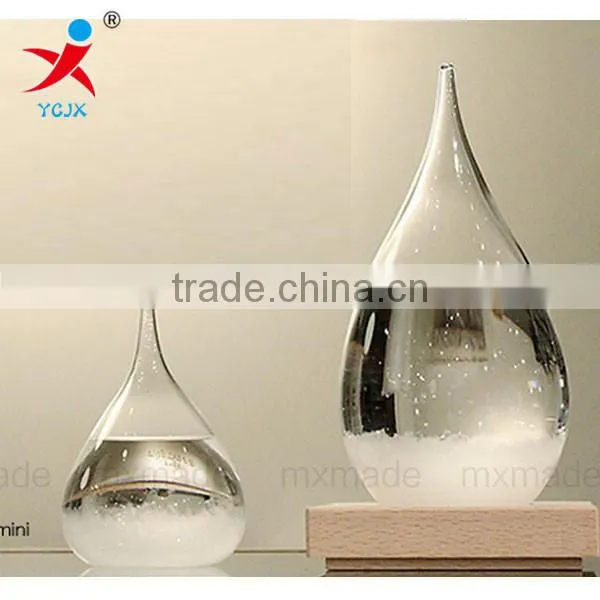 Weather forecast new colorful light storm cylinders creative gifts glass craft gifts wholesale