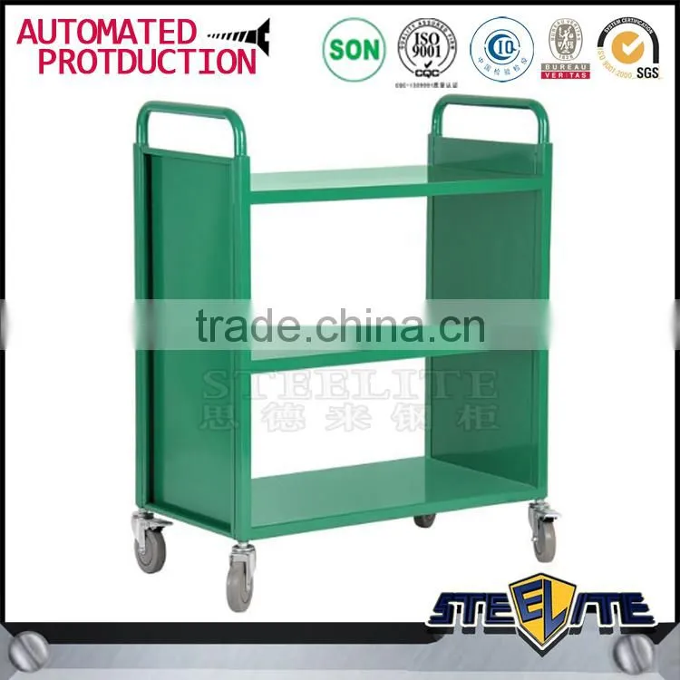 3 Tier Library Book Trolley/ Mobile Library Trolley
