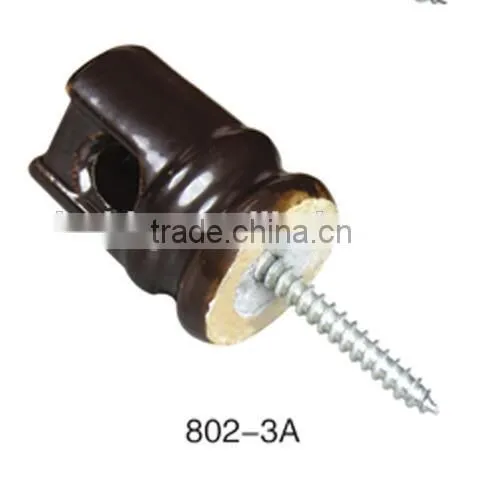 porcelain ceramic electric fence wiring insulator with factory price