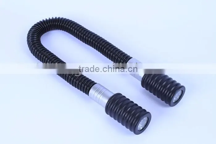 high quality double heads 24pcs LED deformed flashlight