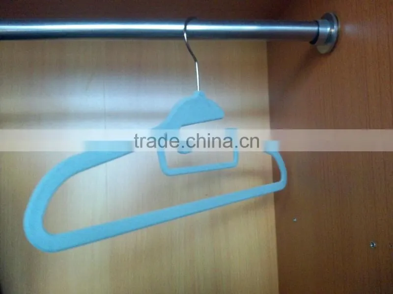 Used clothes hangers