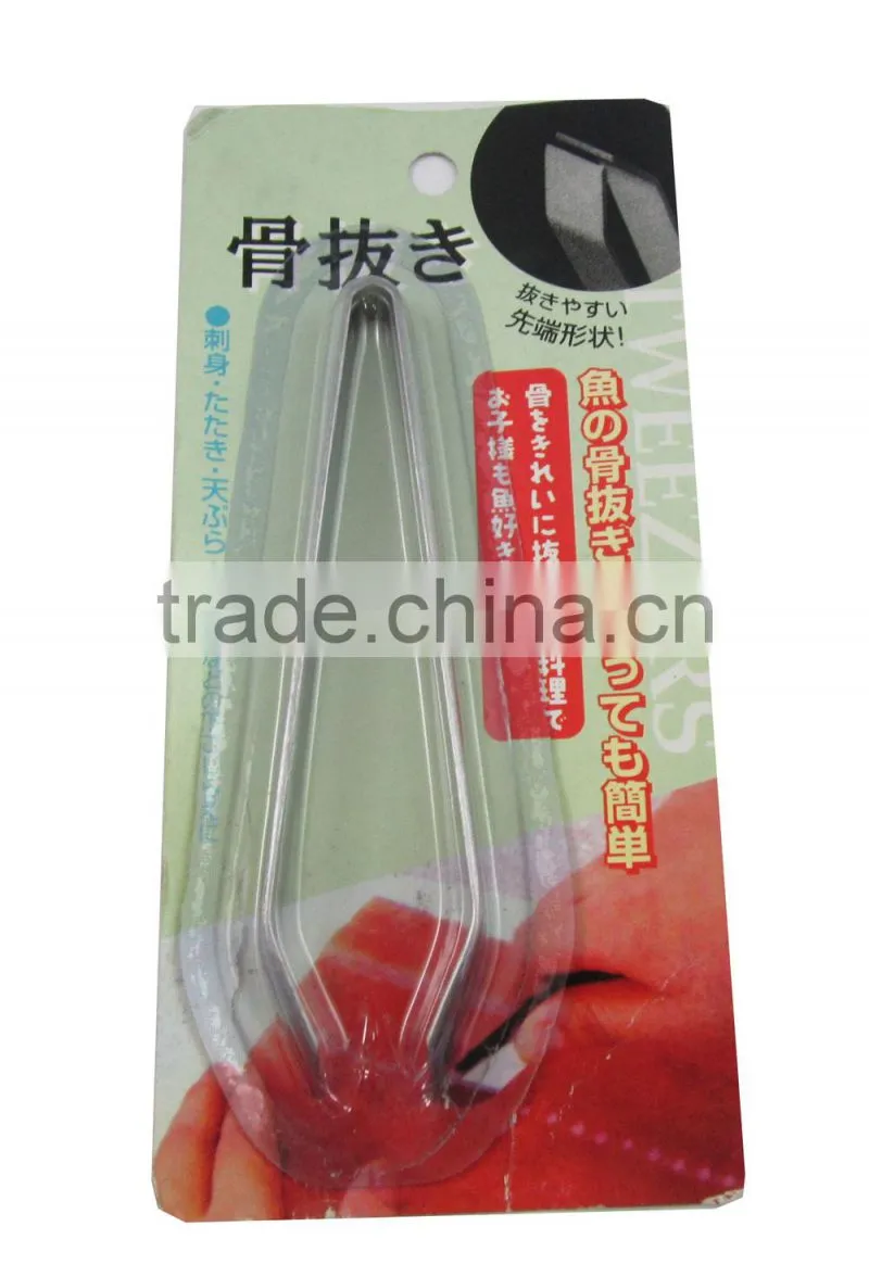 Fashion Style Food Safety Stainless Steel Fishbone Tong