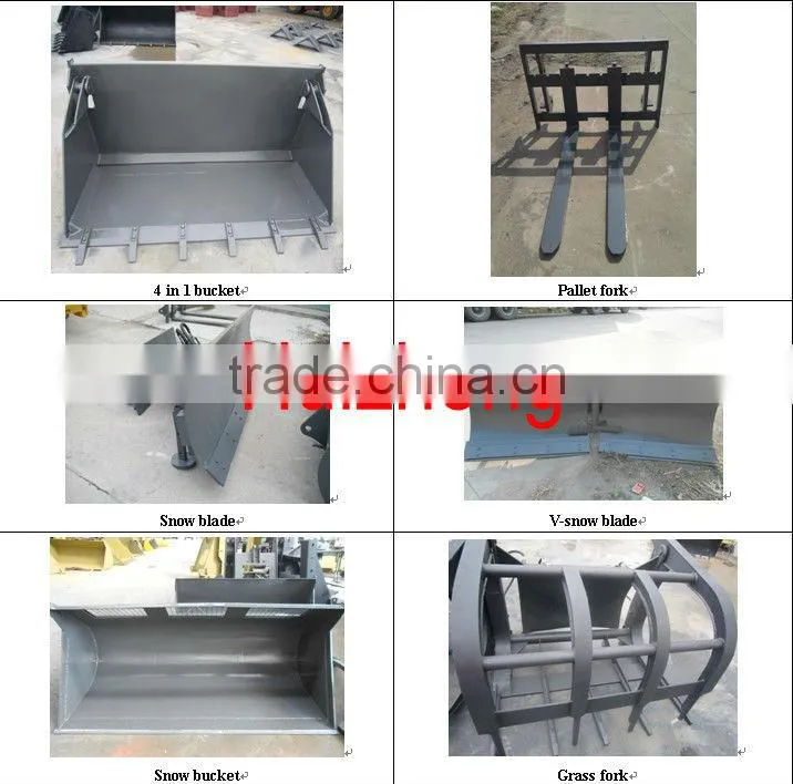 HZM popular ZL15 mini loader,mini tractors with front end loader