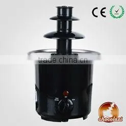 CHOCOLAZI ANT-8020 ALL Model CE&RoHS Auger 3 Tiers party home plastic mini home chocolate fountain