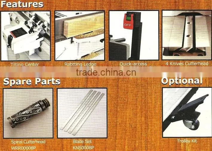W0102 CE Certification Wood Jointer