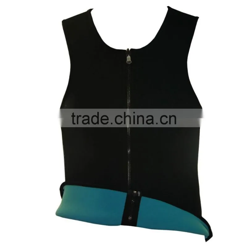 Slim body shaper neoprene mens slimming vest sexy undershirt vests