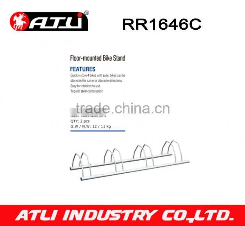 Atli floor-mounted bike stand for 4 bikes