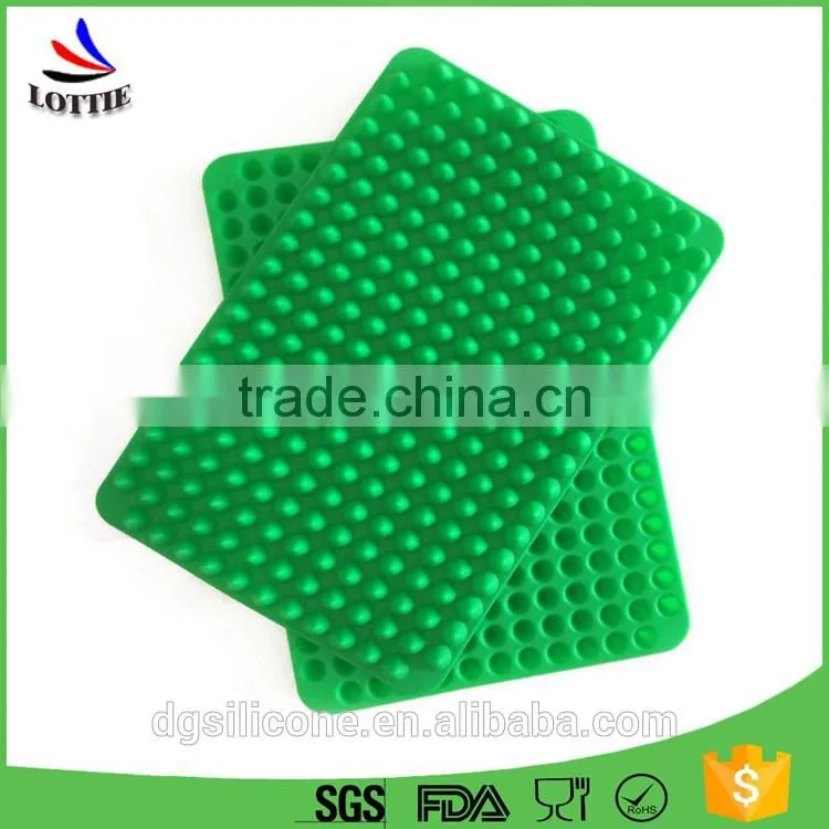 High quality food grade silicone microwave oven mat square shape silicone baking mat