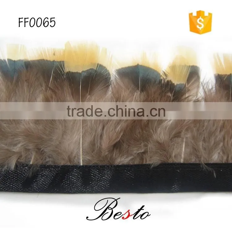 Cheap wholesale small MOQ handmade rooster feather promotional for decoration