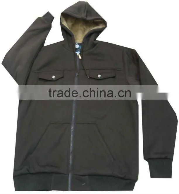 2012 men's fashion FUR fleece jackets