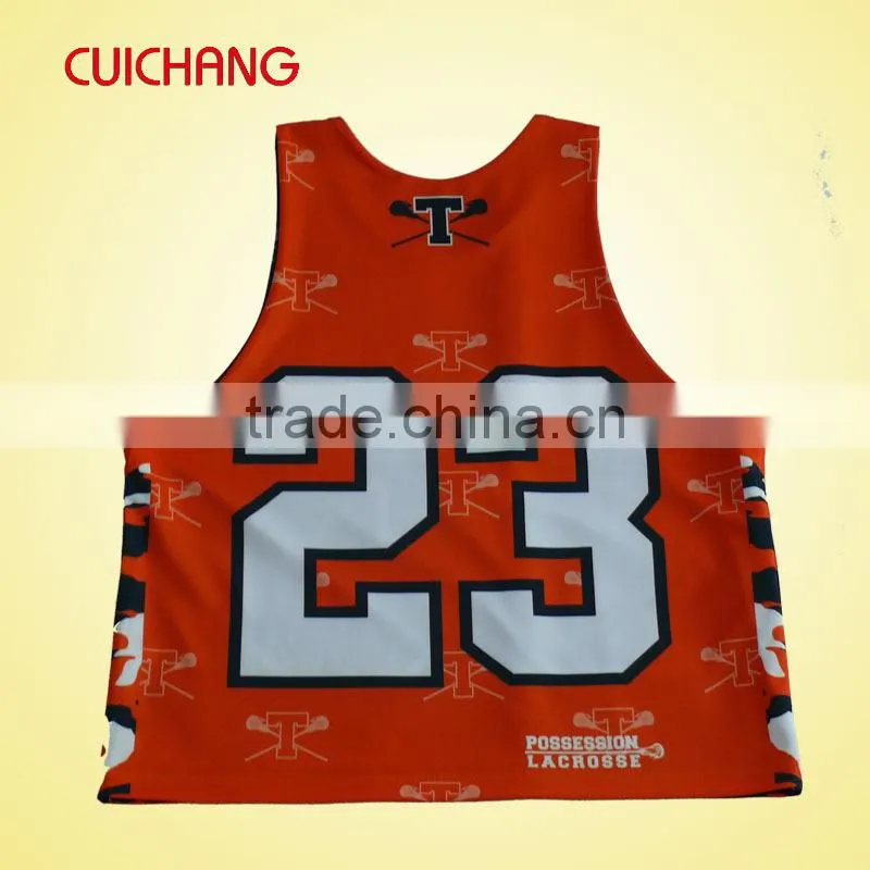 dye sublimation lacrosse jersey, sublimated custom lacrosse jersey ,high quality lacrosse jersey LL-02