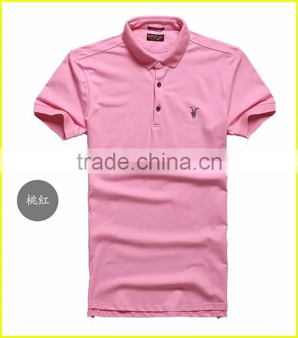 casual polo t shirt men solid tee shirt brands men British polo shirt 100% cotton