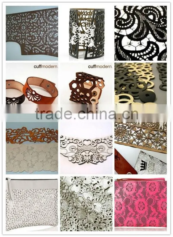 nonwoven viscose and polyester cloth laser cutting machine/garment laser cutter JQ1610