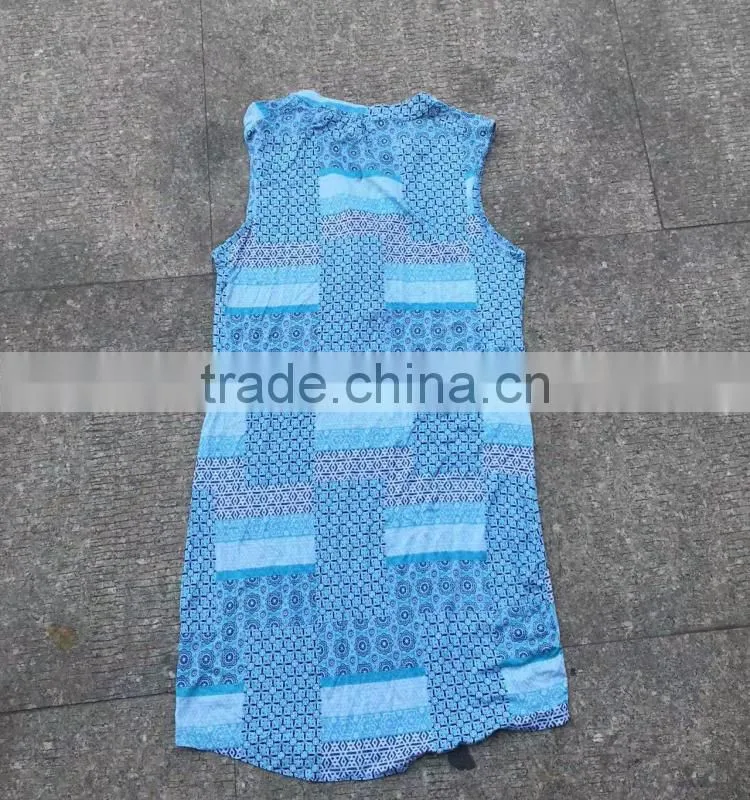women fashion casual long tank top surplus inventory