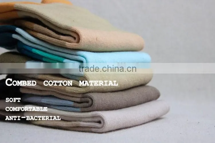 100% cotton colorful teenager short socks