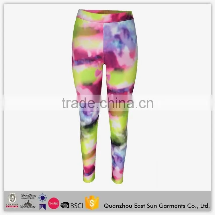 OEM Service Fashion Soft Breathable Custom Printed Sports Yoga Sex Slim Clothing Always Leggings For Women