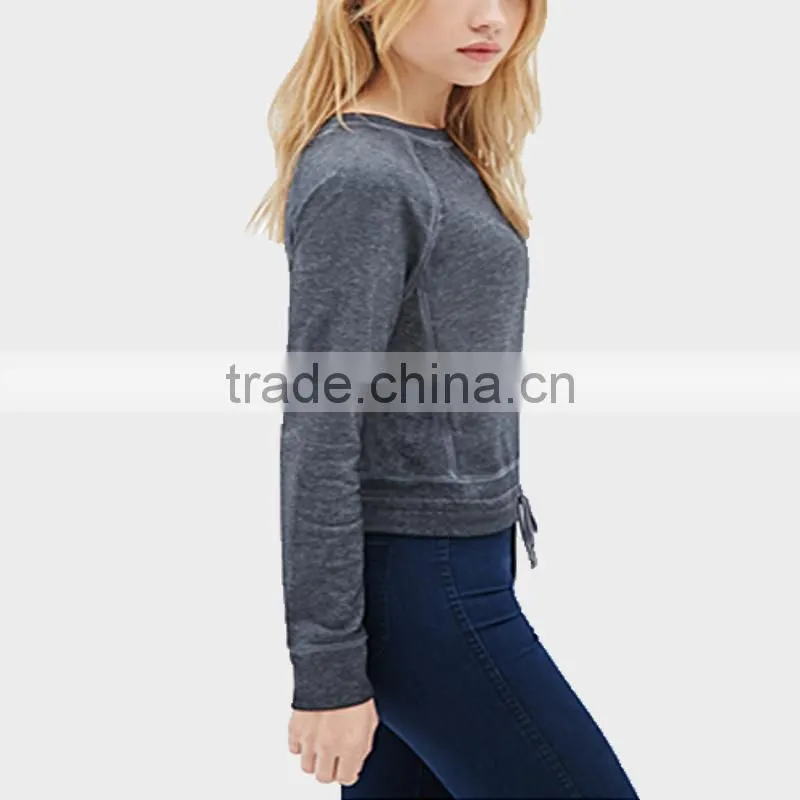 2015 Ladies New Sweater with tie