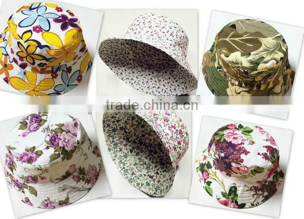 Fitted factory custom design faul or real black leather bucket hat