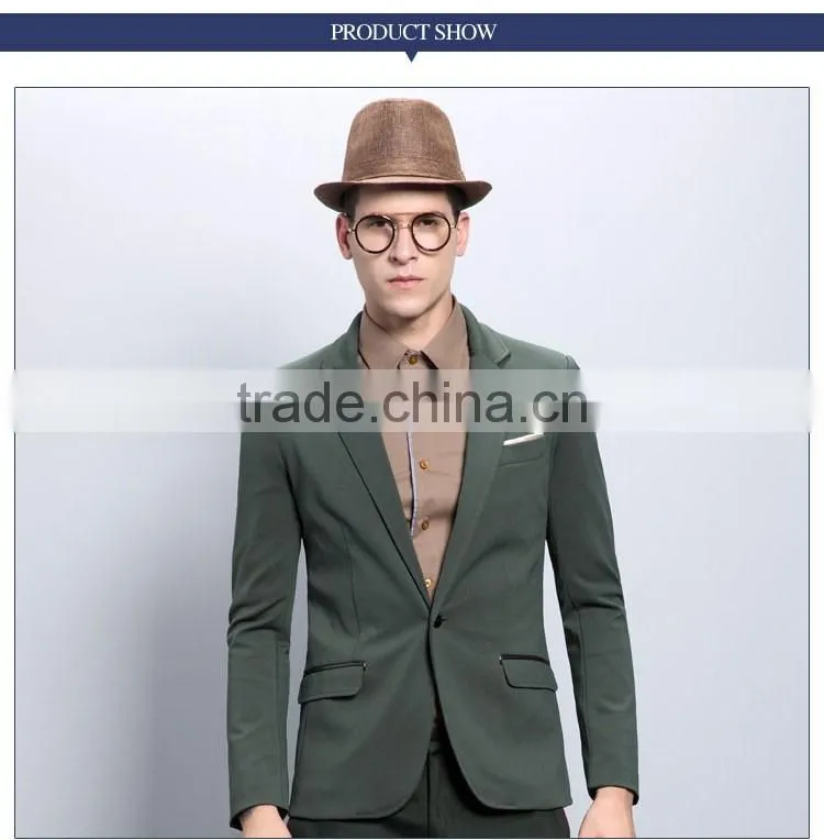 New Design Two Piece Suit Wholesale Italian Men Suits