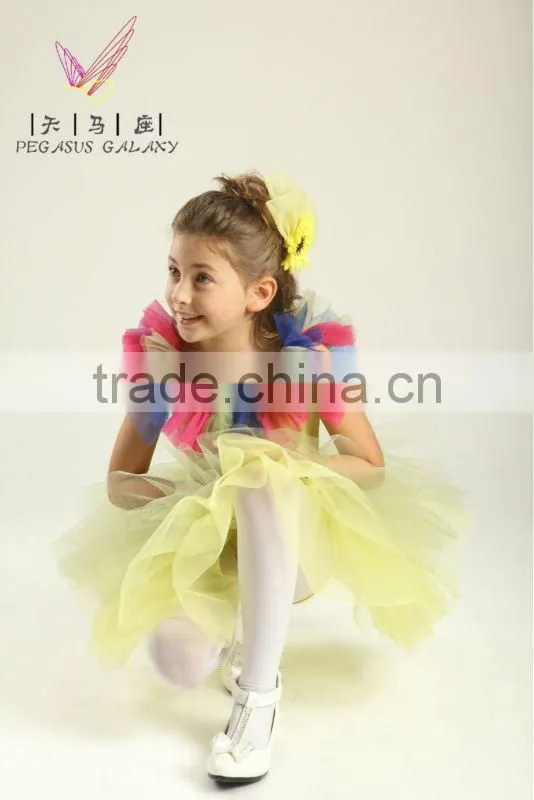 high quality hot sale prom dress for kids /wholesale or retail lovely dance wear