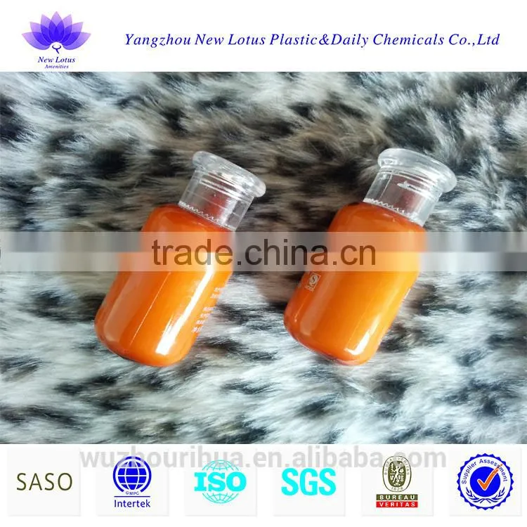 beauty hotel cosmetic bottle with shampoo body lotion