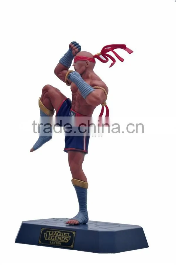 SV-LOL023 Sveda Hot Game toys League of Legends The Blind Monk Lee Sin action figure PVC dolls wholesale statue game toys