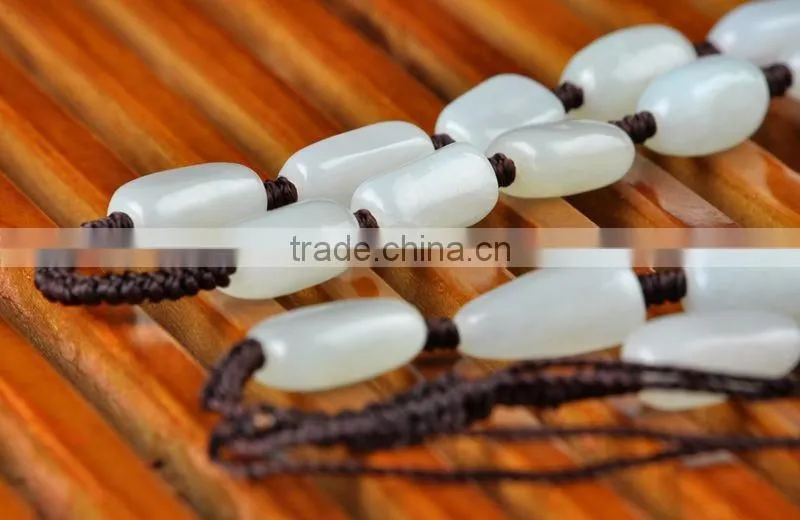 jewels jade Hetian jade stone necklace The original stone necklace pendant accesories handmade pendant jade stone