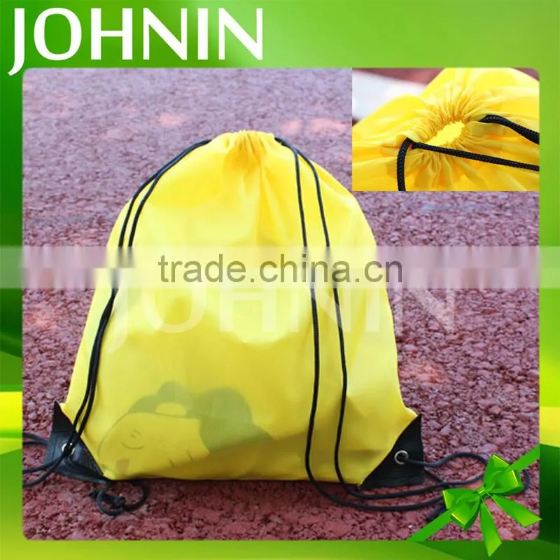 ODM Promotional Custom Design 30x45cm Nylon Drawstring Bags Shopping Bags
