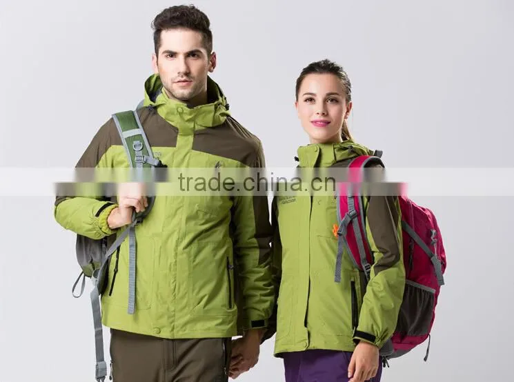 water and windproof jackets with polar fleece liner