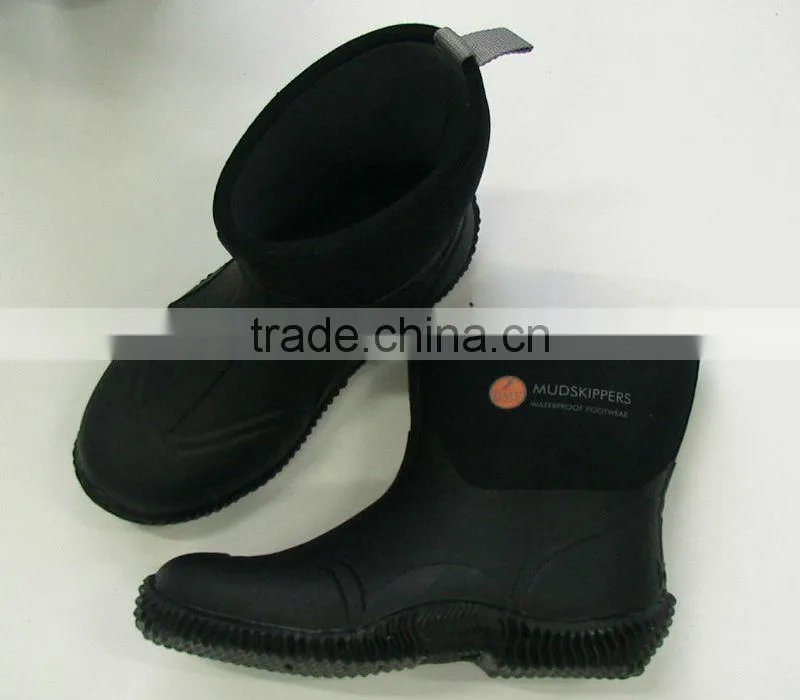 Hot selling Neoprene Gardening Boots rubber boots men's boots