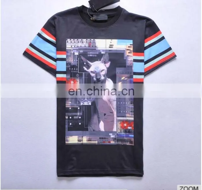 high quality 100% cotton fashion costom t-shirt for men