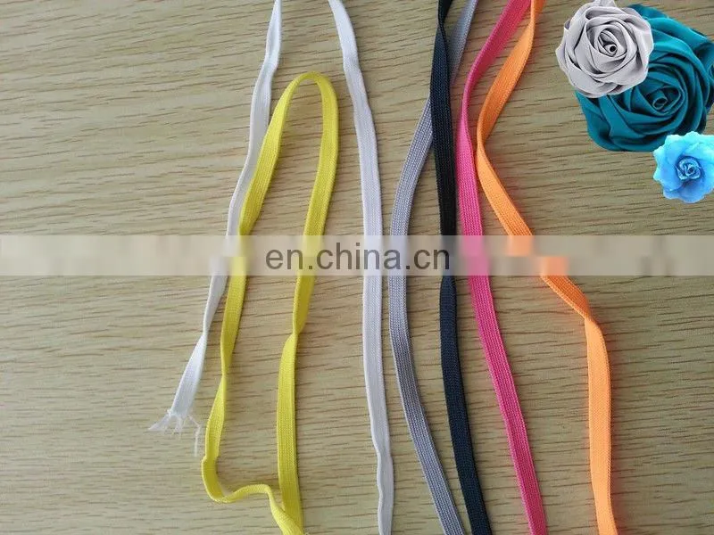 Polyester webbing for garments