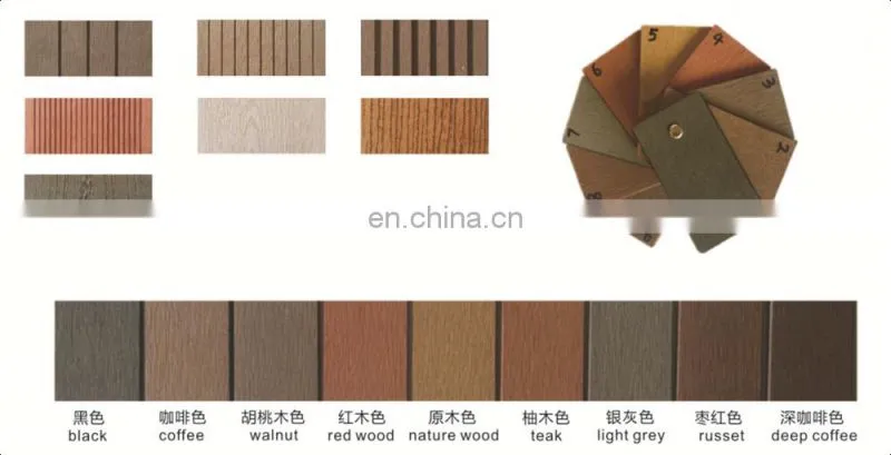 WPC garden swimming pool decoration deck DIY tiles 310*310mm wpc interlocking decking tiles