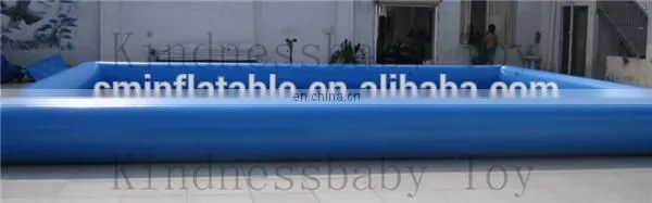 0.9mm pvc tarpaulin red giant infaltable pool swimming pool for kids pool inflatable water
